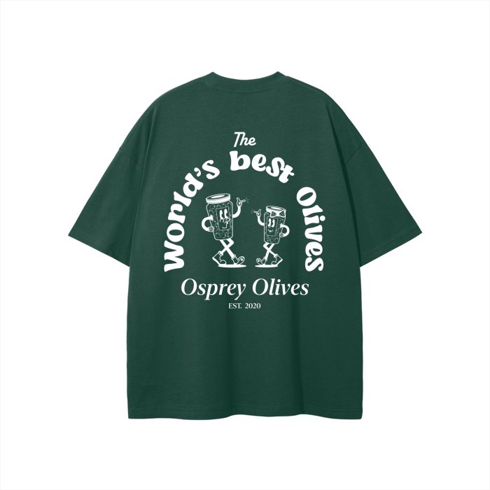 GREEN "WORLD BEST OLIVE" TEE