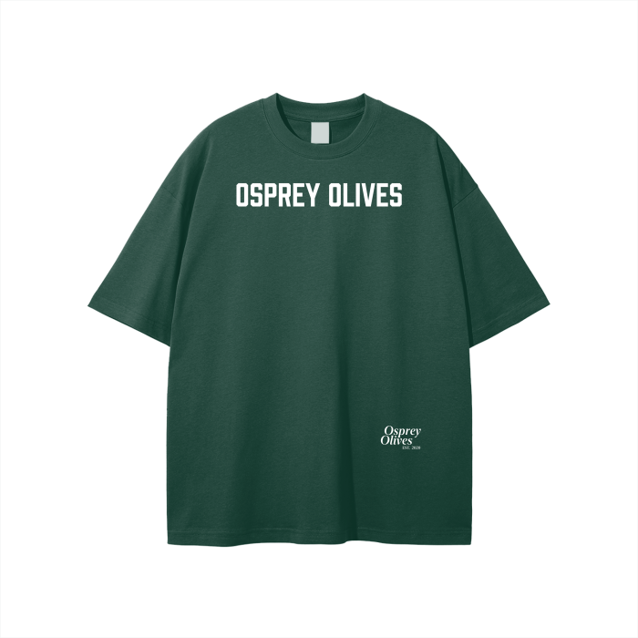 OSPREY OLIVES BASIC TEXT TEE