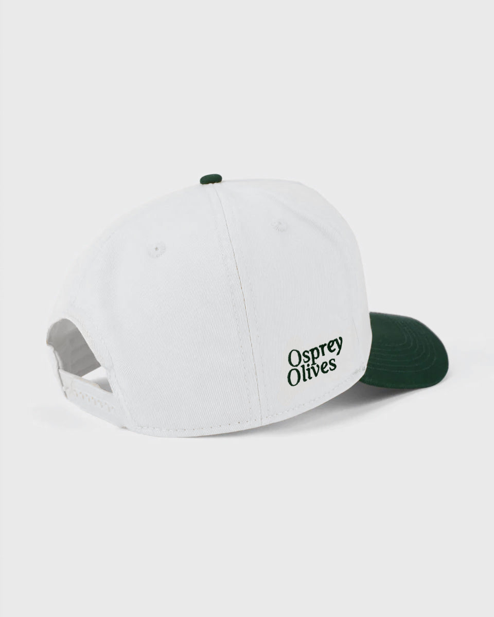 MARTINI HAT | GREEN & WHITE